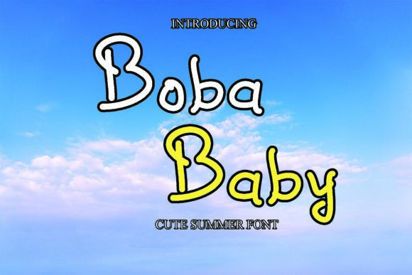 Boba Baby: The Playful Script Font for Scroll-Stopping Campaigns
