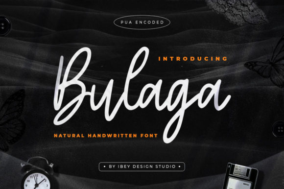 Bulaga Script Typeface for Modern Web Design