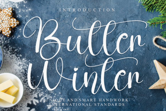 Butter Winter Typeface: Elevating Digital Brand Identity