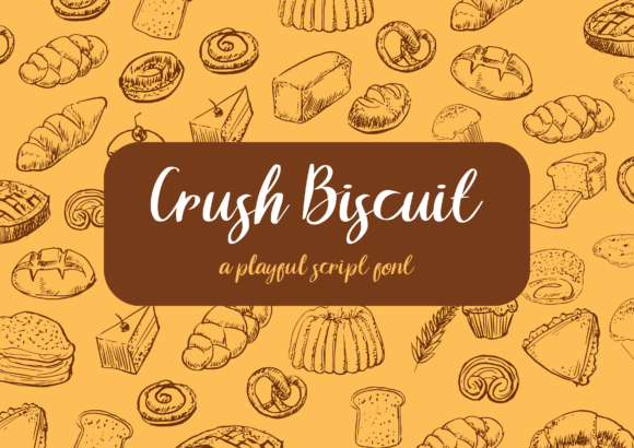 Crush Biscuit: A Playful Script Font for Engaging Editorial Design
