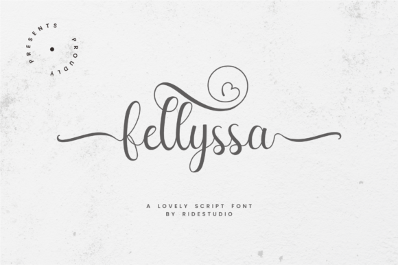 Fellyssa: A Playful Script Font for Memorable Brand Identity