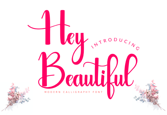 Hey Beautiful: A Playful Script Font for Modern Web Design