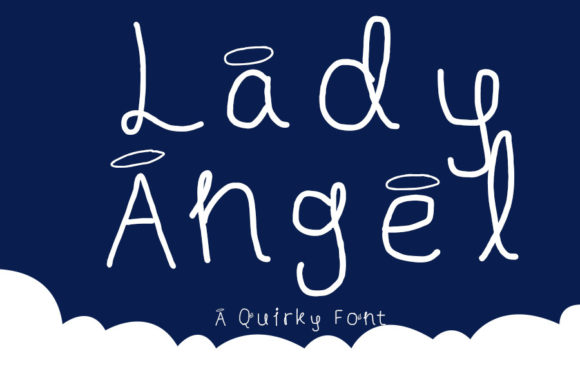 Lady Angel: The Quirky Script Font for Authentic Brand Identity