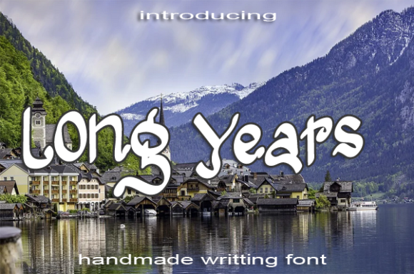 Long Years: A Whimsical Script Font for Handmade Brands