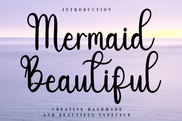 Mermaid Beautiful: A Script Font for Modern Web Design