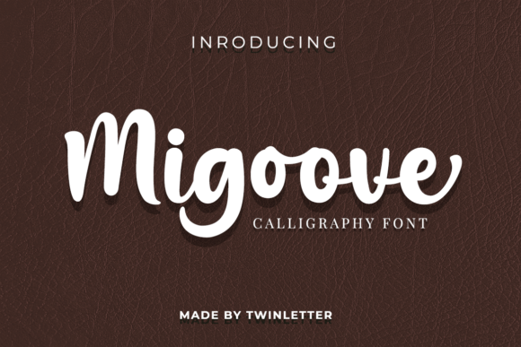 Migoove: The Elegant Script Font for Handmade Branding