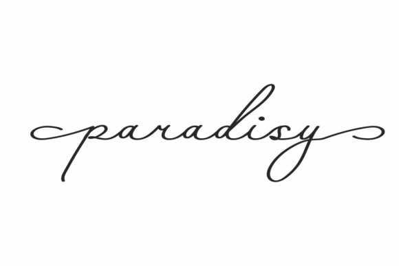 Paradisy: The Script Typeface That Elevates Campaign Visuals