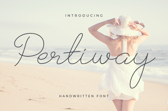 Pertiway: The Dainty Script Font for Elegant Craft Designs