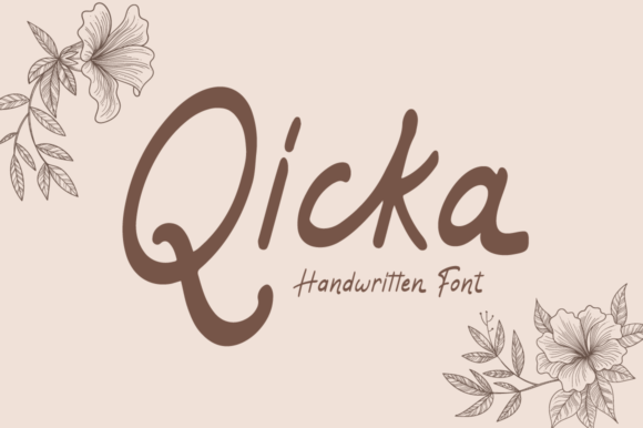 Qicka: Elevating Digital Brand Identity with Refined Script Typography