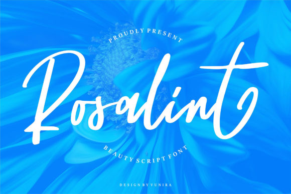 Rosalint: A Whimsical Script Font for Modern Web Design