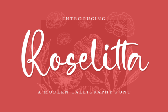Roselitta: Elevating Digital Brand Identity with a Refined Script Typeface