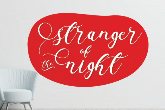 Stranger of the Night: The Script Font for Scroll-Stopping Campaigns
