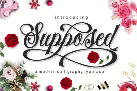 Supposed: A Premium Script Font for High-Impact Campaigns