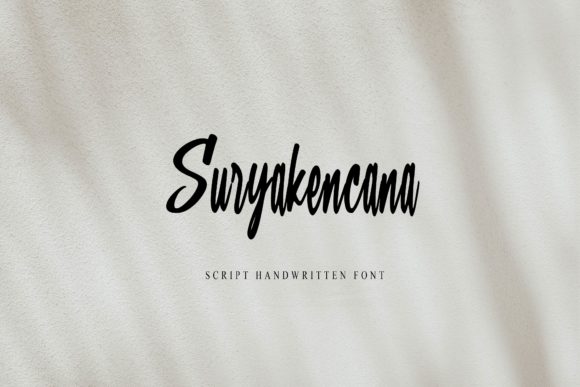 Suryakencana: The Script Font That Elevates Campaign Visuals