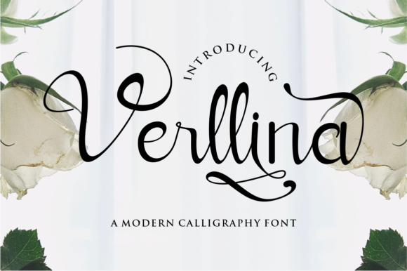 Verllina: A Refined Script Font for Editorial Elegance