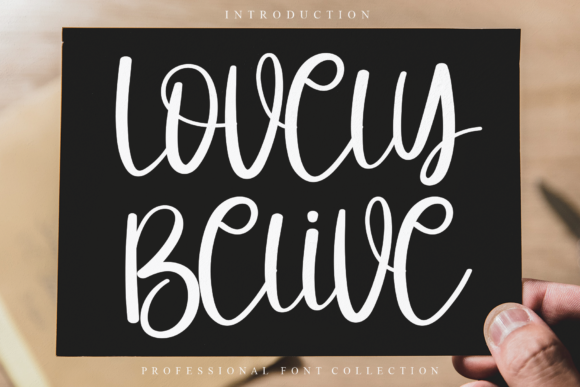 Why Lovely Belive Is the Script Font Your Brand Needs